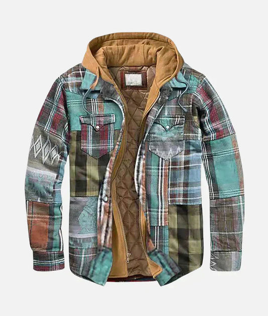 Urban Chic Plaid Jacket