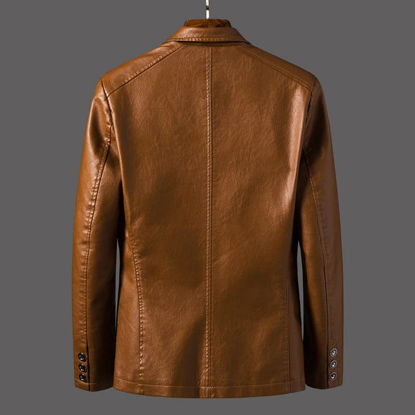 Chic Leather Moto Jacket