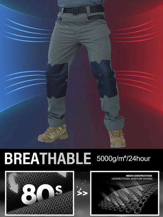 Men's stretch waterproof tactical pants