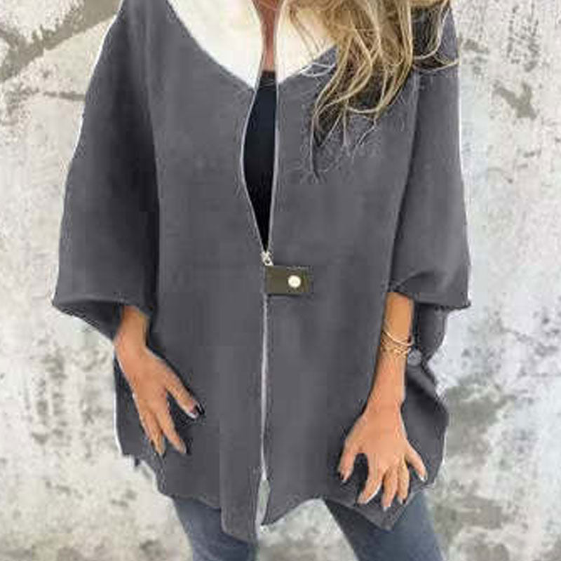 Women's Casual Stand Collar Half-zip Jacket(50% OFF)