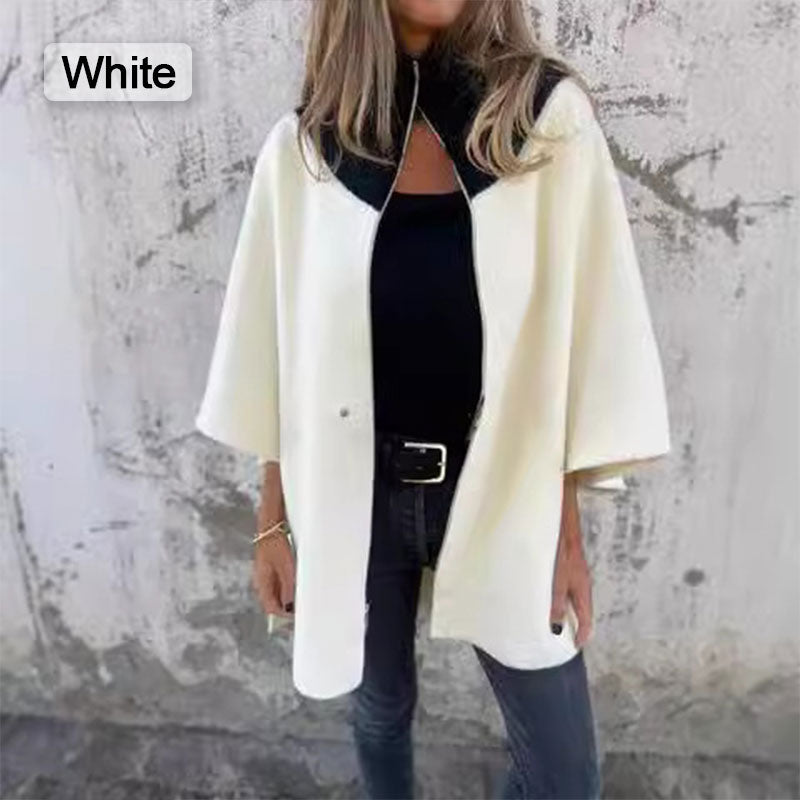 Women's Casual Stand Collar Half-zip Jacket(50% OFF)